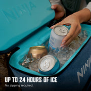 Ninja FrostVault™ 24 Can Backpack Cooler in Charcoal Gray