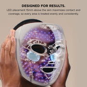 Shark CryoGlow™ LED Face Mask & Charging Stand in Starlight Dream